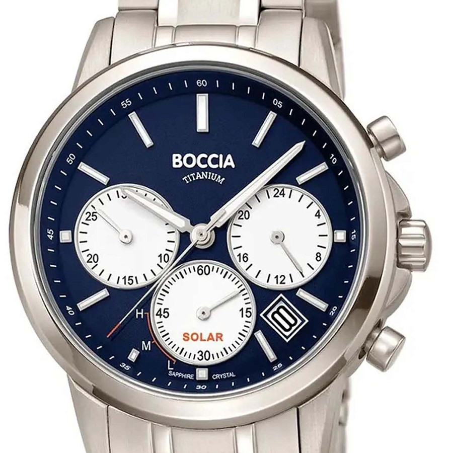 Часы Boccia Titanium 3742-03 — мужские, титановый