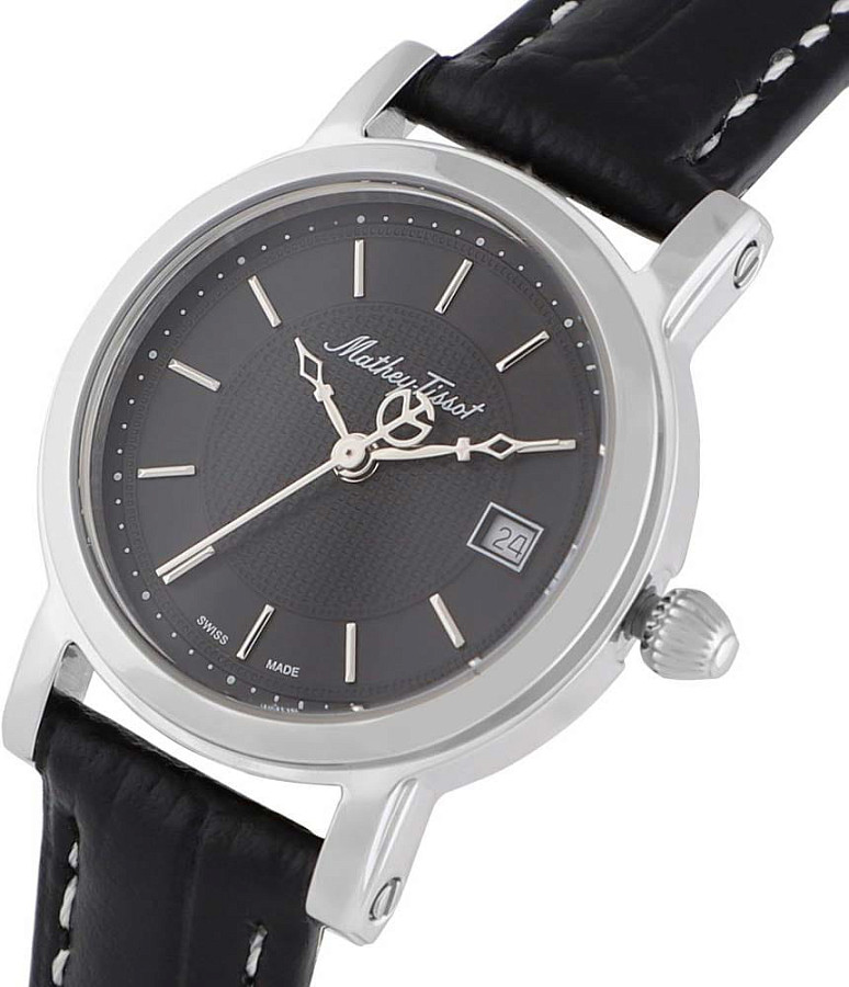 Часы Mathey-Tissot City Leather D31186AN — металл сталь, Швейцария