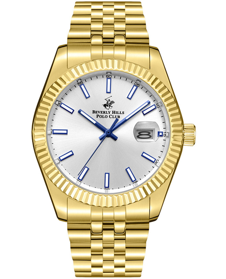 Часы Beverly Hills Polo Club BP3018X.130 — мужские, серебристый