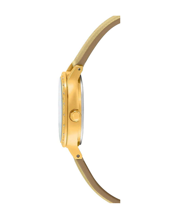 Часы Casio Sheen SHE-4060GL-9A — кожаный, женские