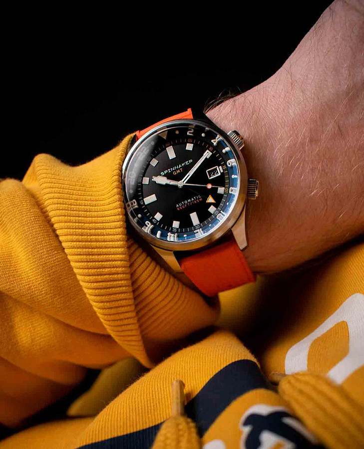 Часы Spinnaker Bradner Gmt Automatic SP-5121-66 — нержавеющая сталь, мужские