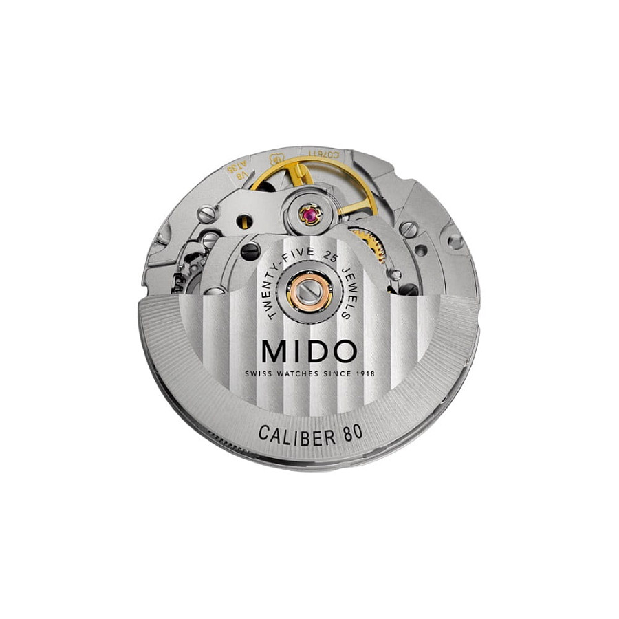 Часы Mido Multifort Power Reserve M038.424.33.051.00 — нержавеющая сталь, мужские