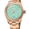 Швейцарские механические часы Oris Divers Sixty‑Five 'Cotton Candy' 01 733 7771 3157-07 8 19 15