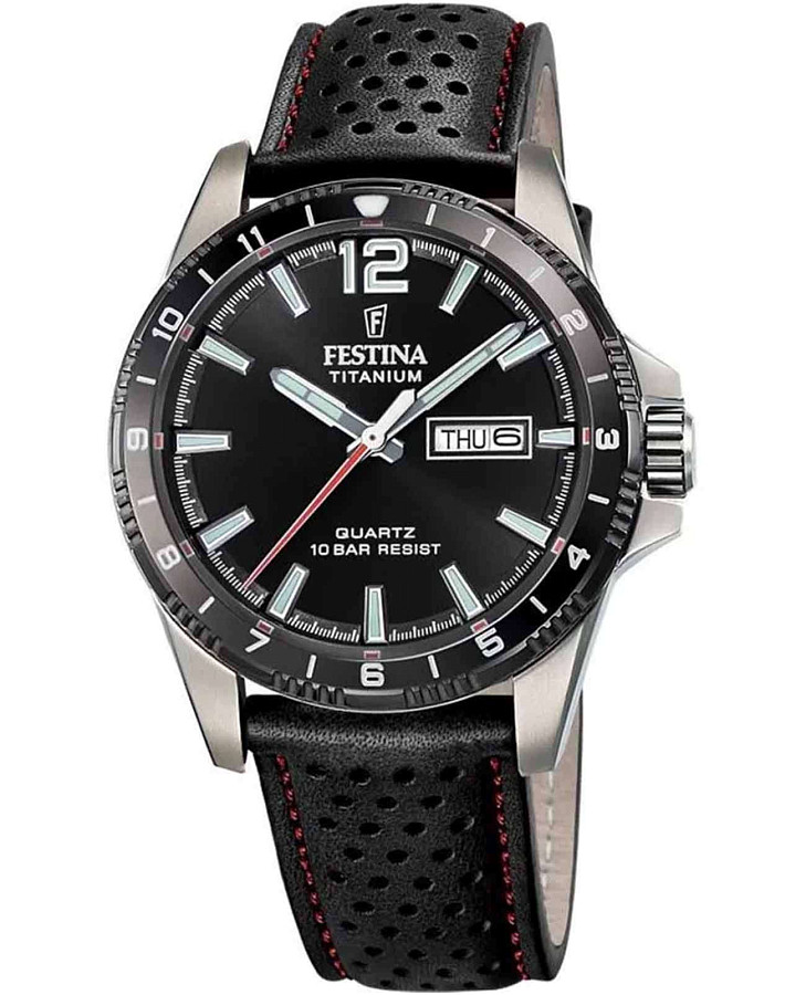 Часы Festina Titanium F20699/4 — мужские, черный