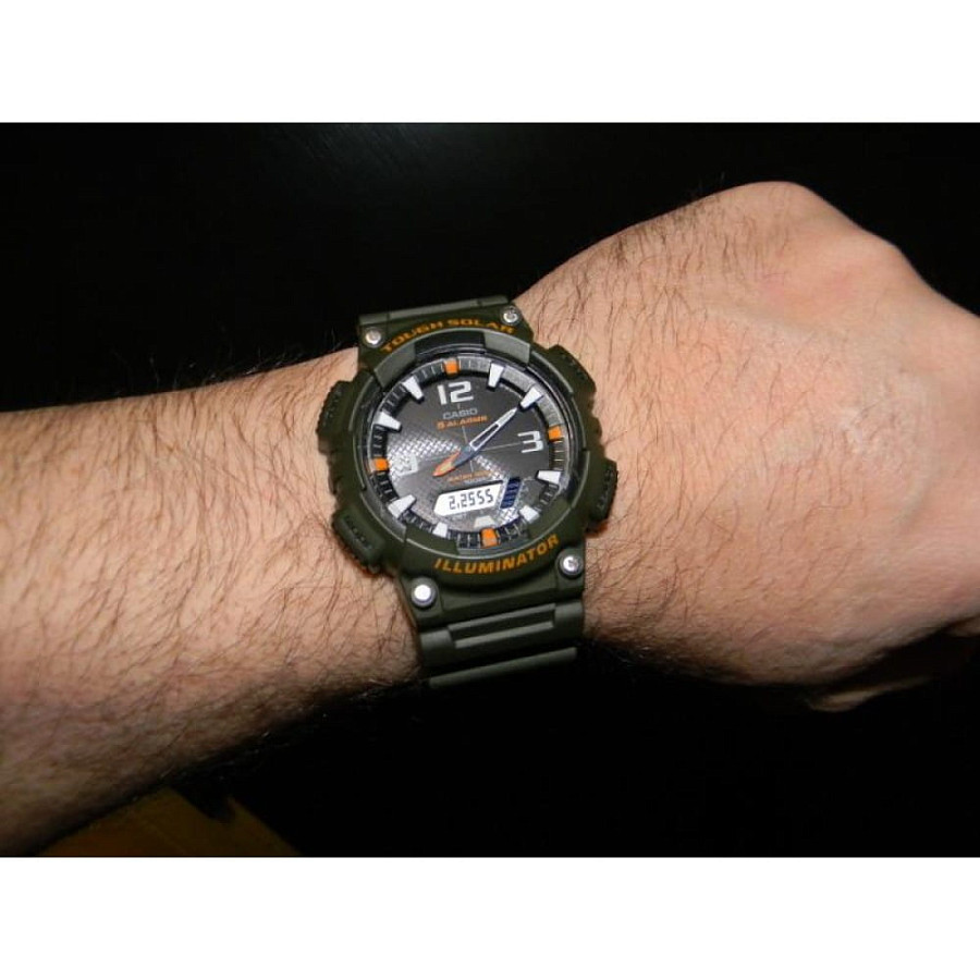 Часы Casio AQ-S810W-8A — кварцевые, пластик