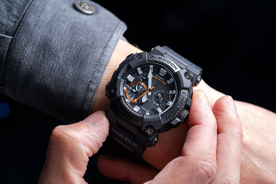 Часы Casio G-Shock Frogman GWF-A1000XC-1A — черный, электронные