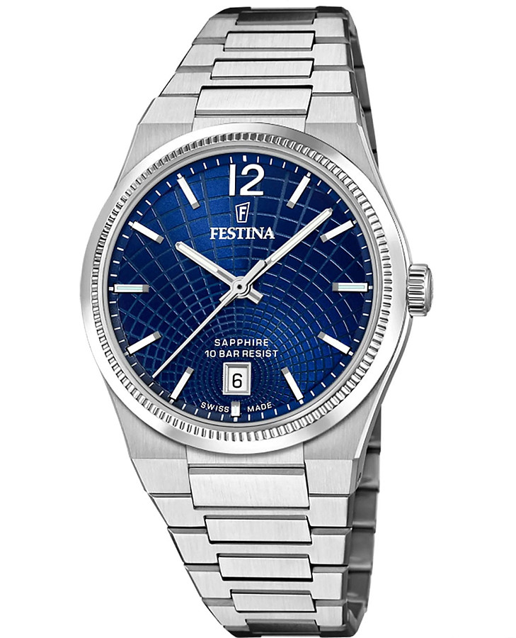 Часы Festina Rive F20052/7 — женские, синий