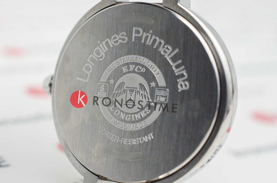 Часы Longines PrimaLuna L8.122.4.87.6 — женские, нержавеющая сталь