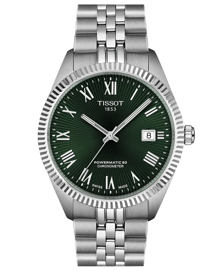 Часы Tissot Ballade T156.408.11.093.00 — мужские, зеленый