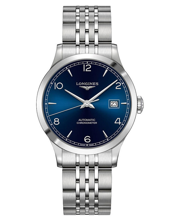 Часы Longines Record Collection L2.820.4.96.6 — женские, синий