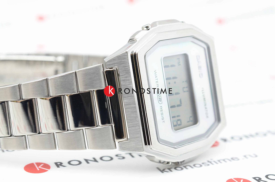 Часы Casio Collection A1000D-7EF — серый, электронные
