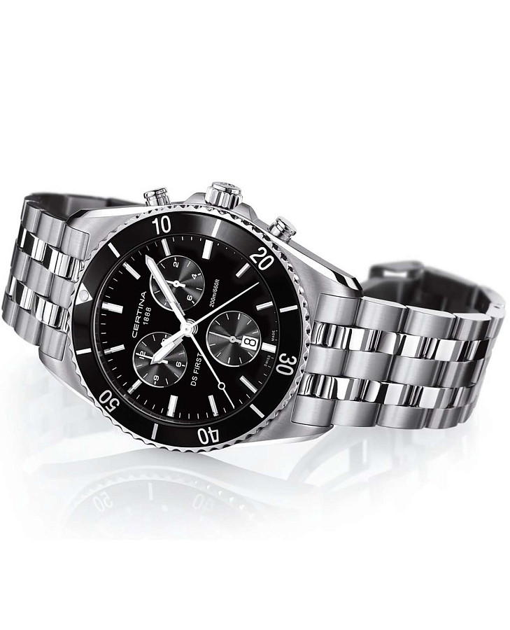 Часы Certina DS First C014.417.11.051.00 — нержавеющая сталь, мужские