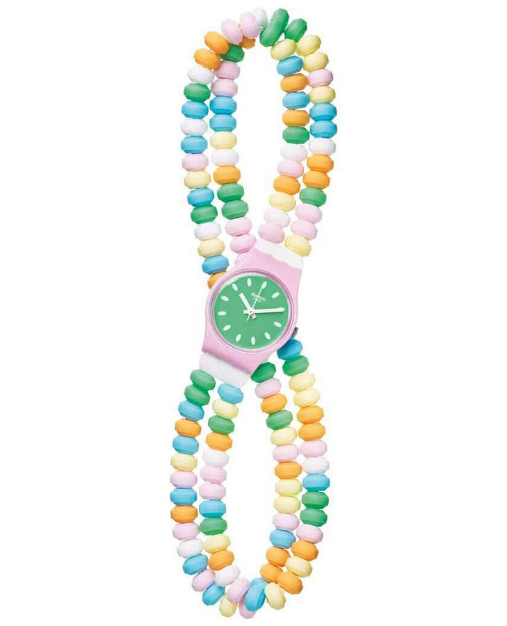 Часы Swatch Lady LP135A — кварцевые, пластик