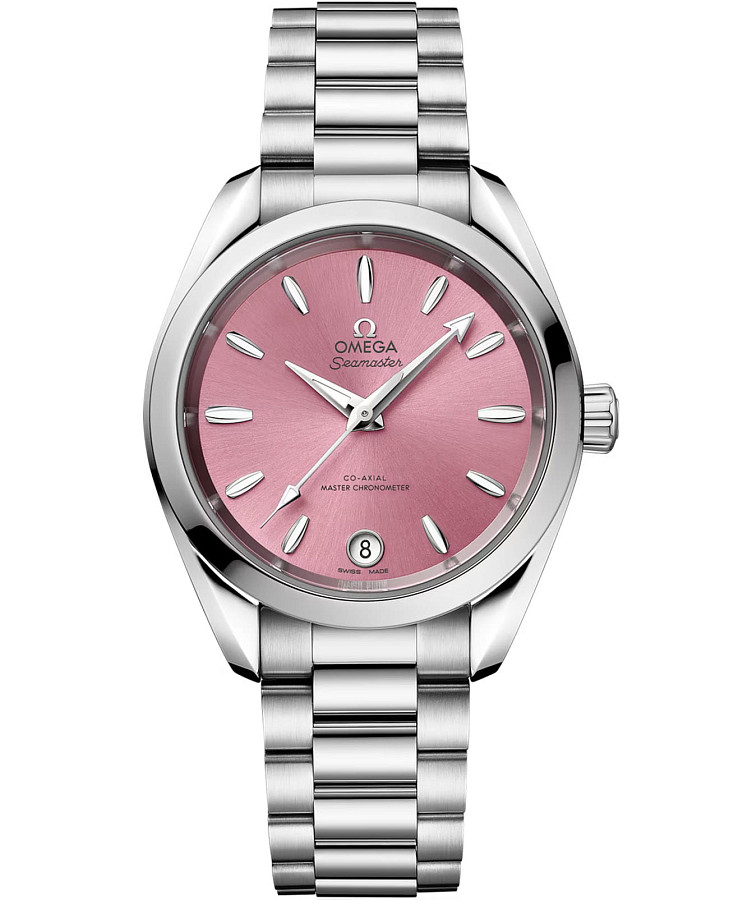 Часы Omega Seamaster Aqua Terra 220.10.34.20.10.003 — женские, розовый