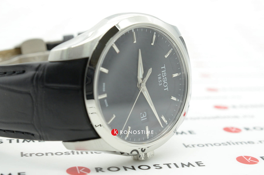 Часы Tissot Couturier T035.410.16.051.00 — кожаный, мужские