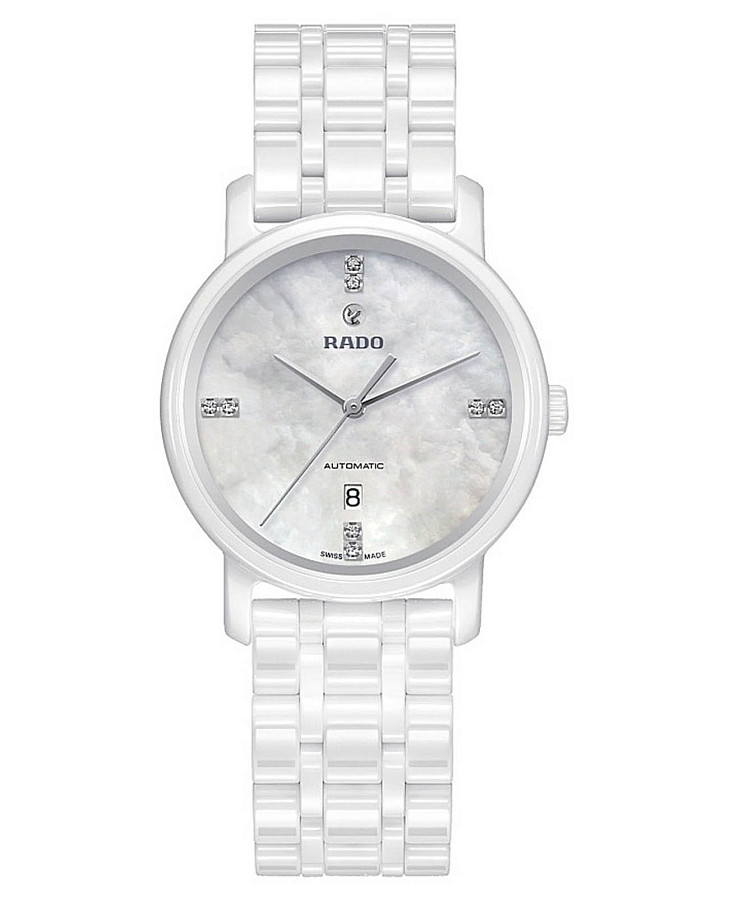 Часы Rado Diamaster R14044907 — женские, перламутровый