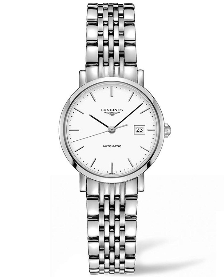 Часы Longines Elegant Collection L4.310.4.12.6 — женские, белый