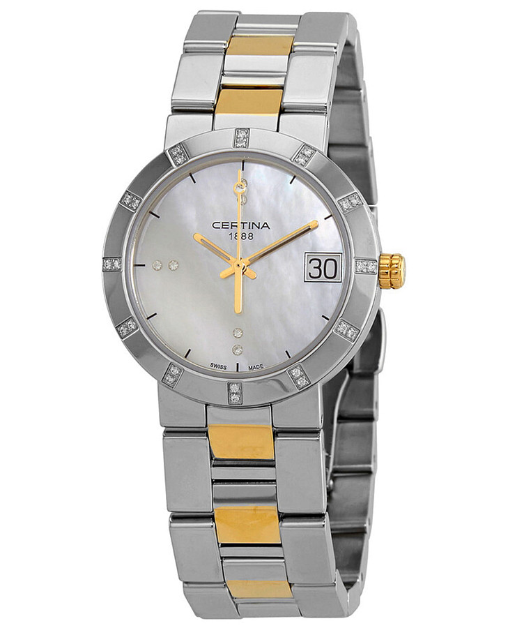 Часы Certina DS Podium C009.210.22.116.00 — женские, перламутровый