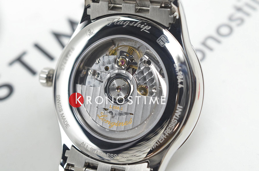 Часы Longines Flagship L4.984.4.02.6 — мужские, нержавеющая сталь
