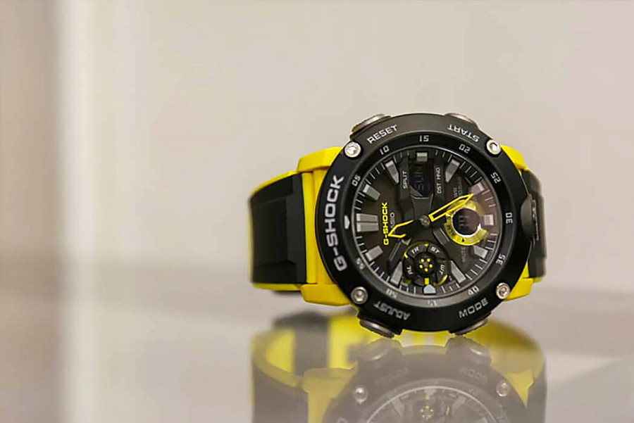 Часы Casio G-Shock GA-2000-1A9DR (GA-2000-1A9) — мужские, пластик