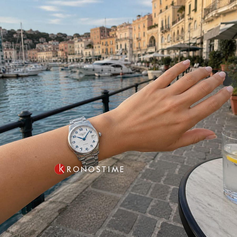 Часы Longines Master Collection L2.450.4.73.6 — серебристый, металл сталь