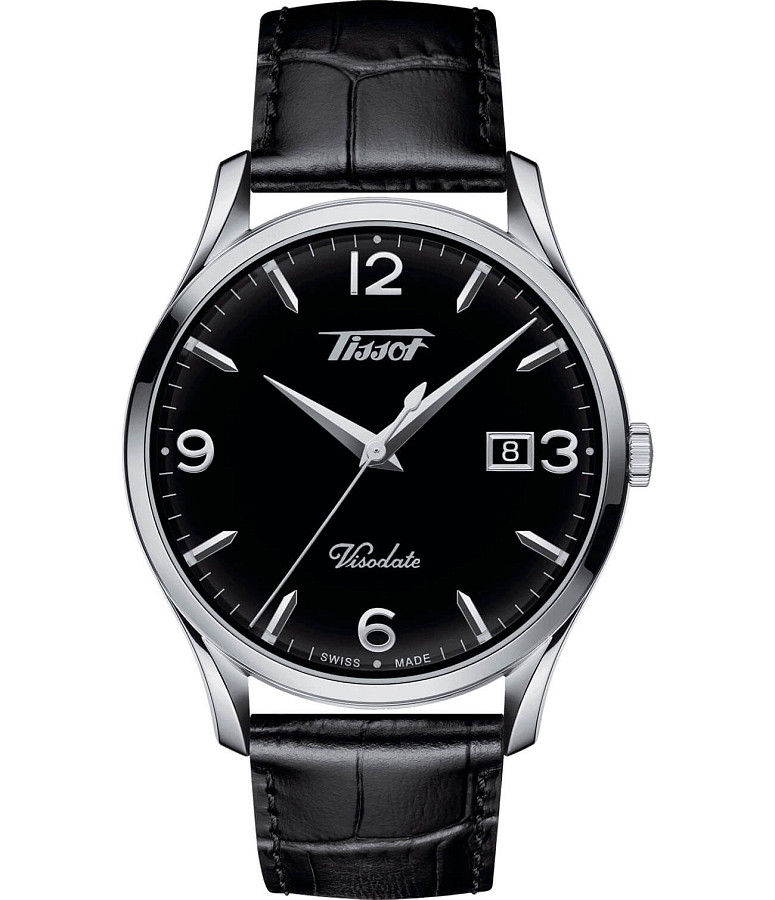 Часы Tissot Heritage Visodate T118.410.16.057.00 — мужские, черный