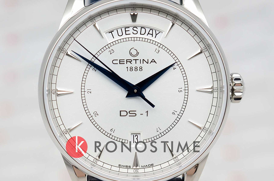 Часы Certina DS-1 Day-Date C029.430.16.011.00 — металл сталь, Швейцария