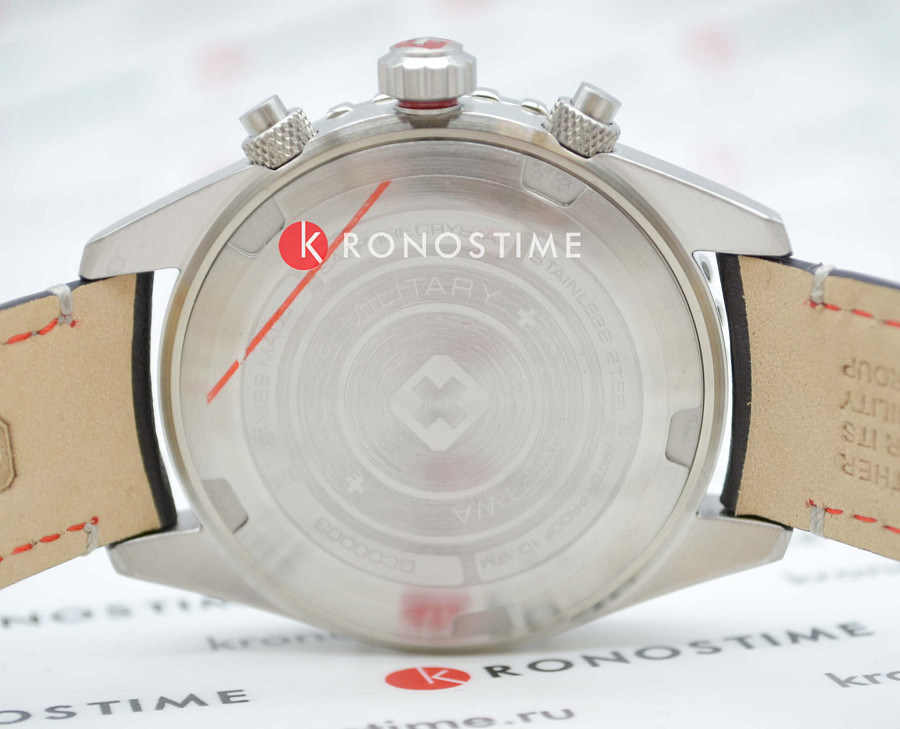 Часы Swiss Military Hanowa SMWGC0000302 — белый, сталь металл