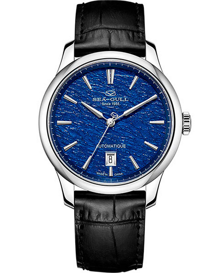 Часы Seagull Extraordinary 819.32.1133A — мужские, синий