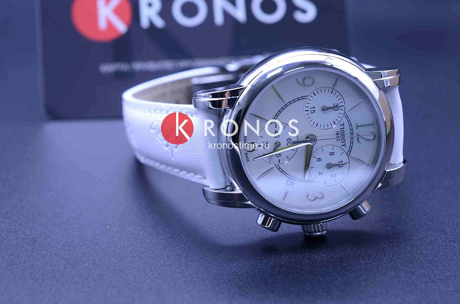 Часы Tissot Dressport T050.217.17.117.00 — кожаный, женские