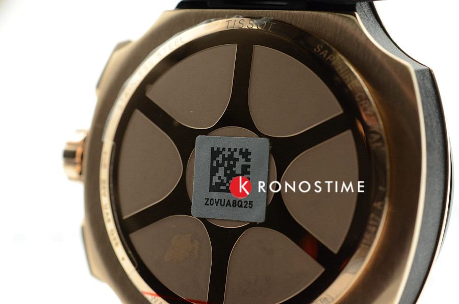 Часы Tissot T-Race Chronograph T115.417.37.051.00 — черный, сталь металл