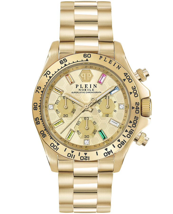 Часы Philipp Plein Nobile Lady PWSBA0223 — женские, золотой
