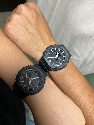 Фото покупателя: Японские наручные часы Casio G-Shock GA-2100-1ADR (GA-2100-1A) с хронографом