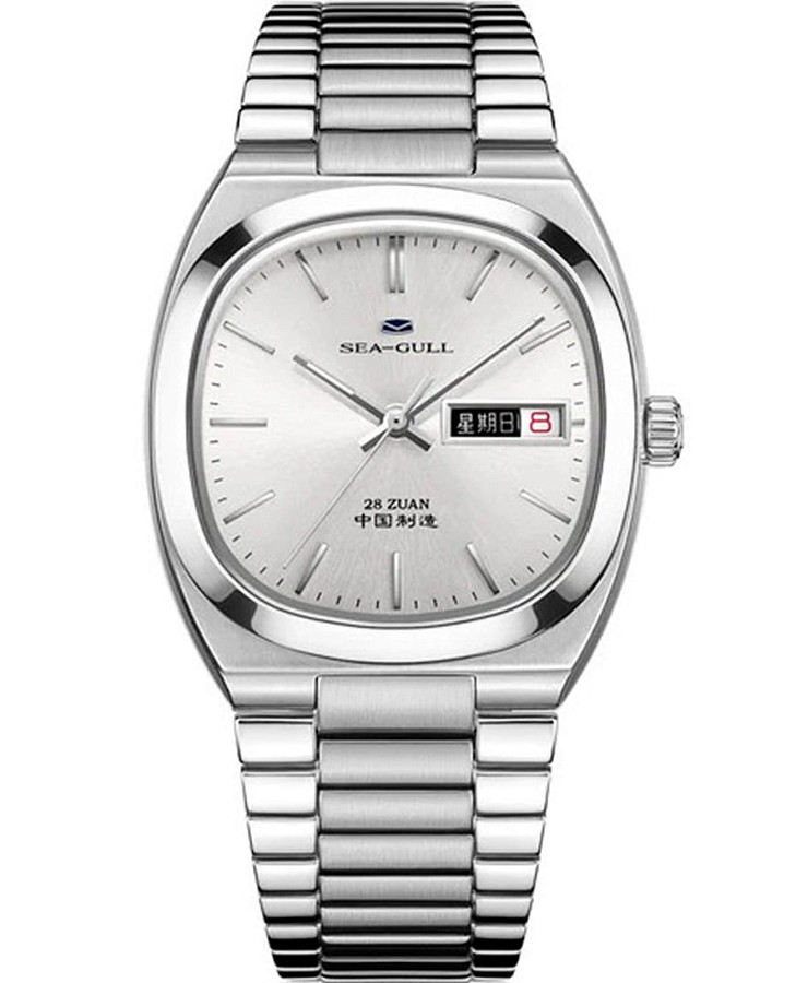 Часы Seagull Vintage 826.12.1051 — мужские, серебристый