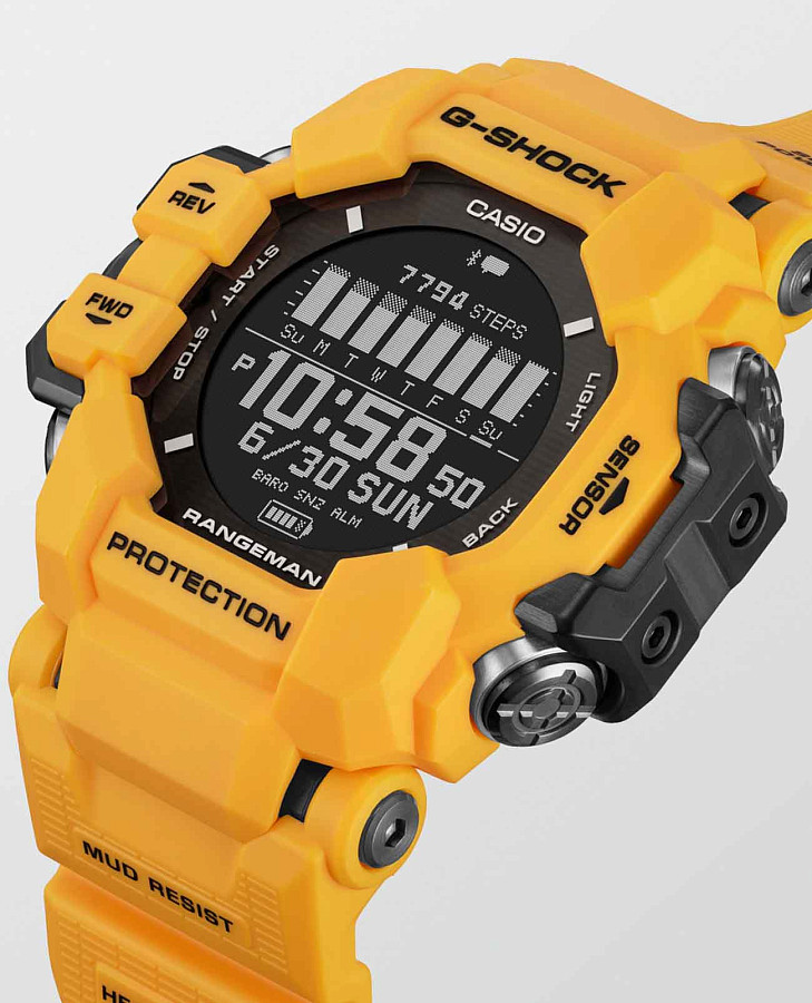 Часы Casio G-Shock GPR-H1000-9 — электронные, пластик