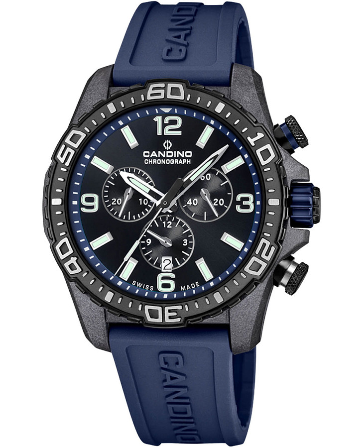 Часы Candino Chronos C4779/2 — мужские, черный