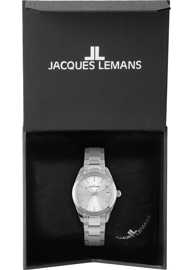Часы Jacques Lemans Classic 1-2132A — нержавеющая сталь, женские