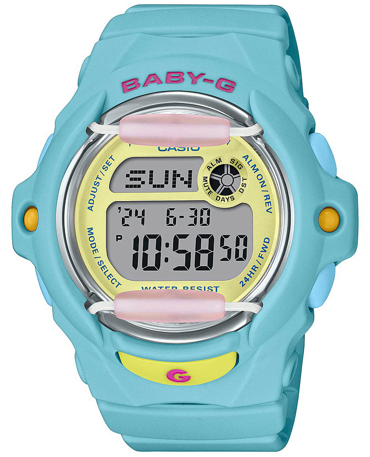Часы Casio Baby-G BG-169PB-2 — женские, желтый