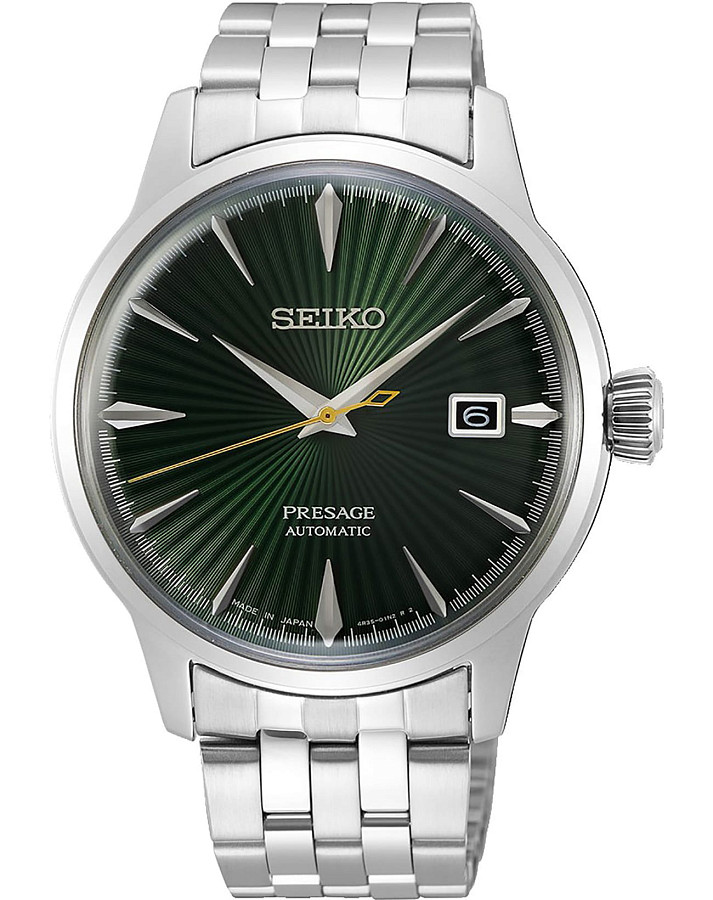 Часы Seiko Presage Cocktail Time SRPE15J1 — сталь металл, нержавеющая сталь
