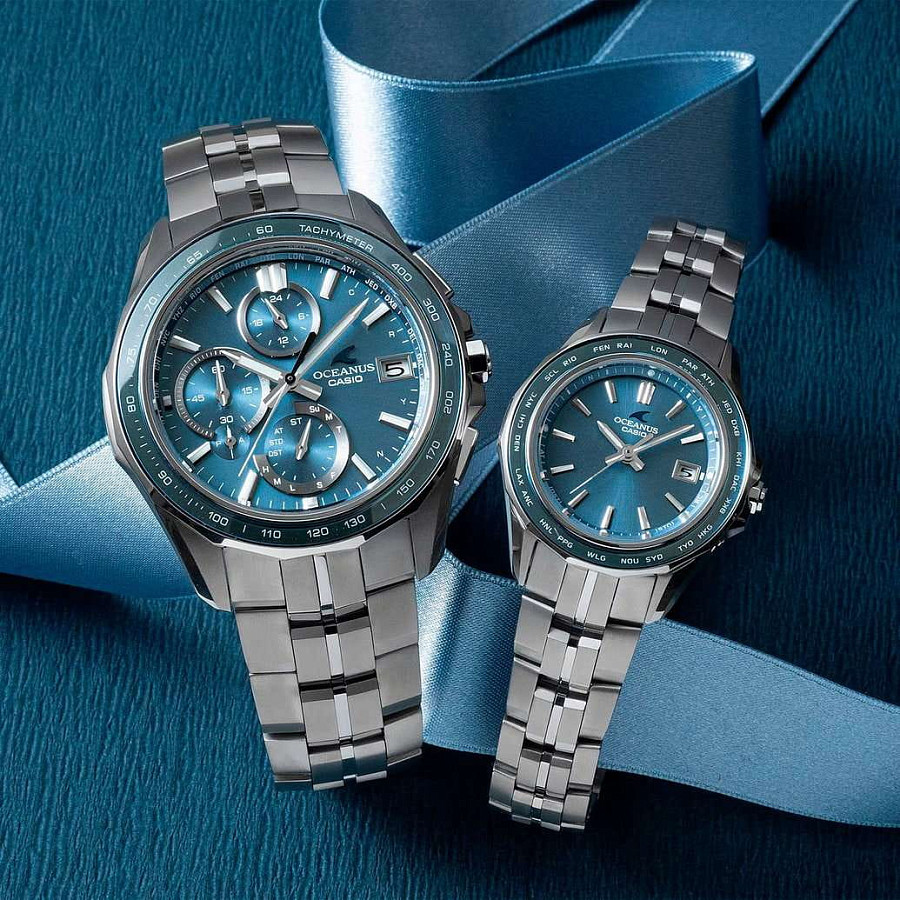 Часы Casio Oceanus OCW-S7000E-2A — титан, Япония