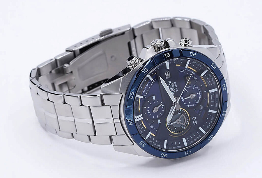Часы Casio Edifice EFR-556DB-2A — нержавеющая сталь, мужские