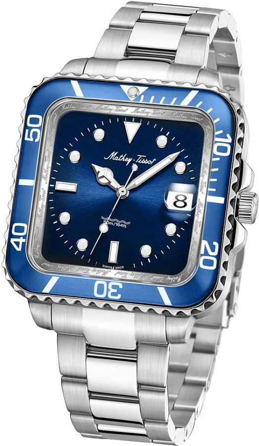 Часы Mathey-Tissot Mathy H902QABU — кварцевые, металл сталь