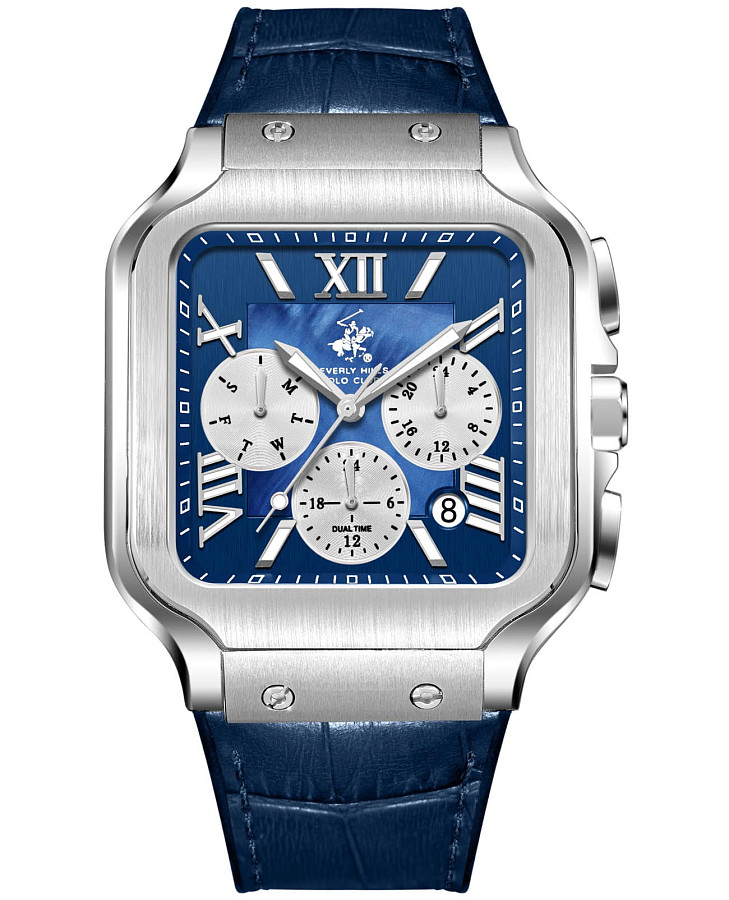 Часы Beverly Hills Polo Club BP3854X.399 — мужские, синий