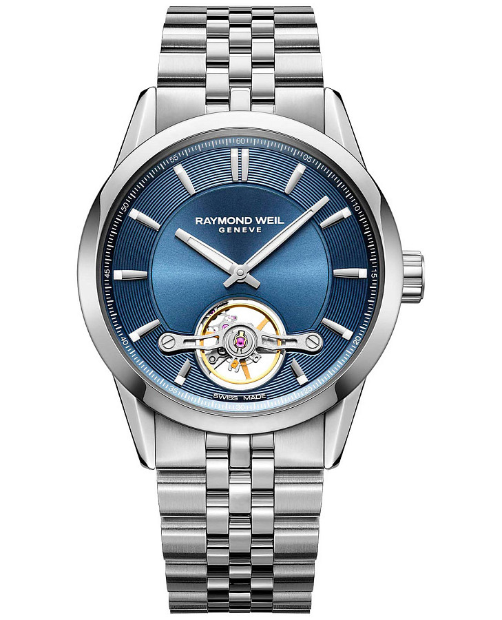 Часы Raymond Weil Freelancer 2781-ST-50051 — мужские, синий