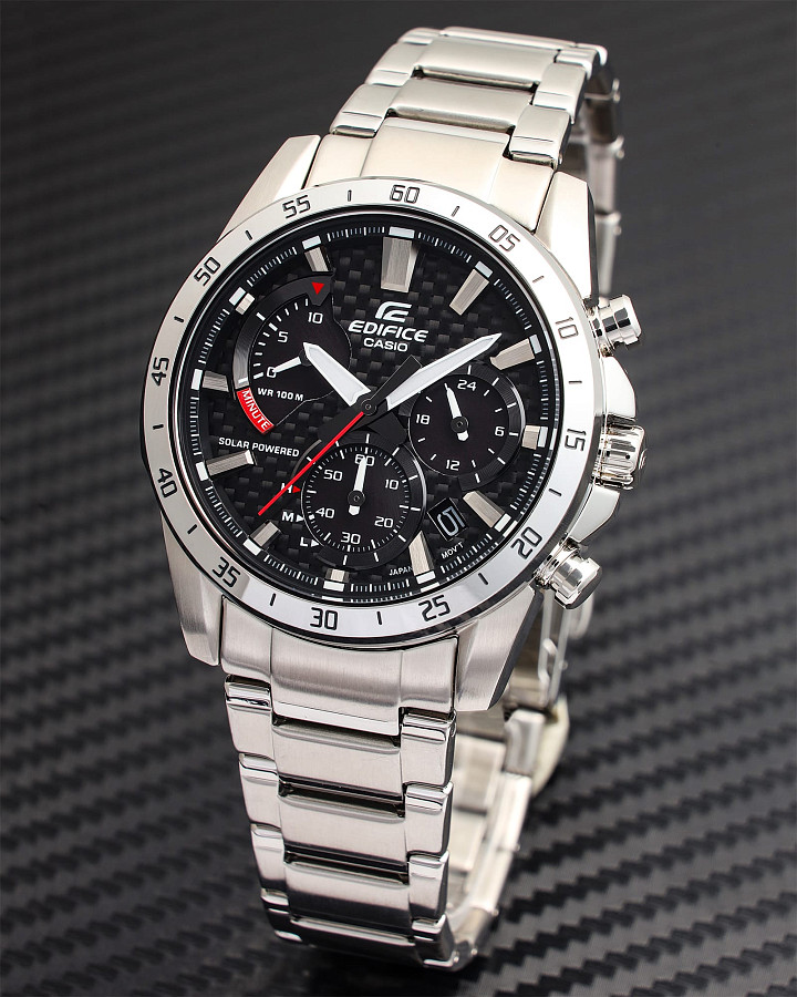 Часы Casio Edifice EQS-930D-1A — кварцевые, Япония, мужские