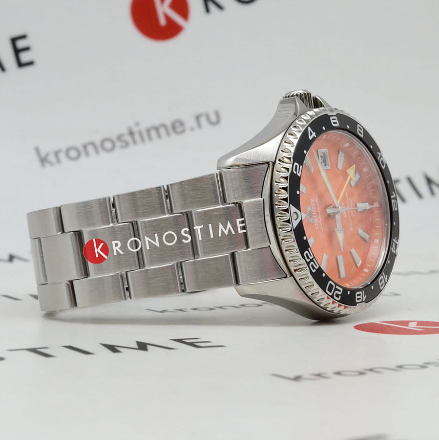 Часы Orient Diving Sport Automatic GMT RA-BC0004Y (RN-BC0004Y) — металл сталь, Япония