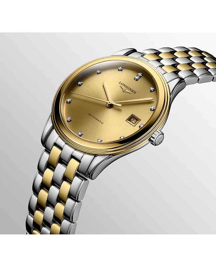 Часы Longines Flagship L4.974.3.37.7 — Швейцария, механические