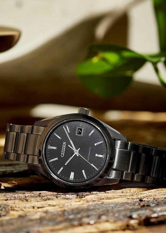 Часы Citizen Automatic NB1054-58E — нержавеющая сталь с pvd-покрытием, мужские
