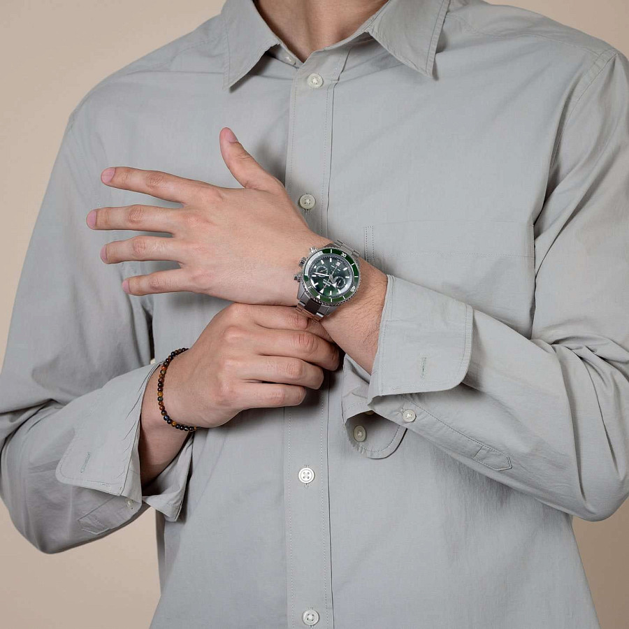 Часы Rado Captain Cook High-Tech Ceramic Automatic Chronograph R32189313 — Швейцария, механические
