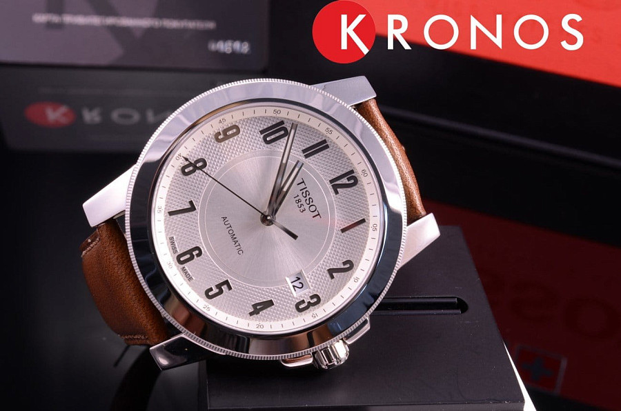 Часы Tissot Gentleman Swissmatic T098.407.16.032.00 — сталь металл, Швейцария